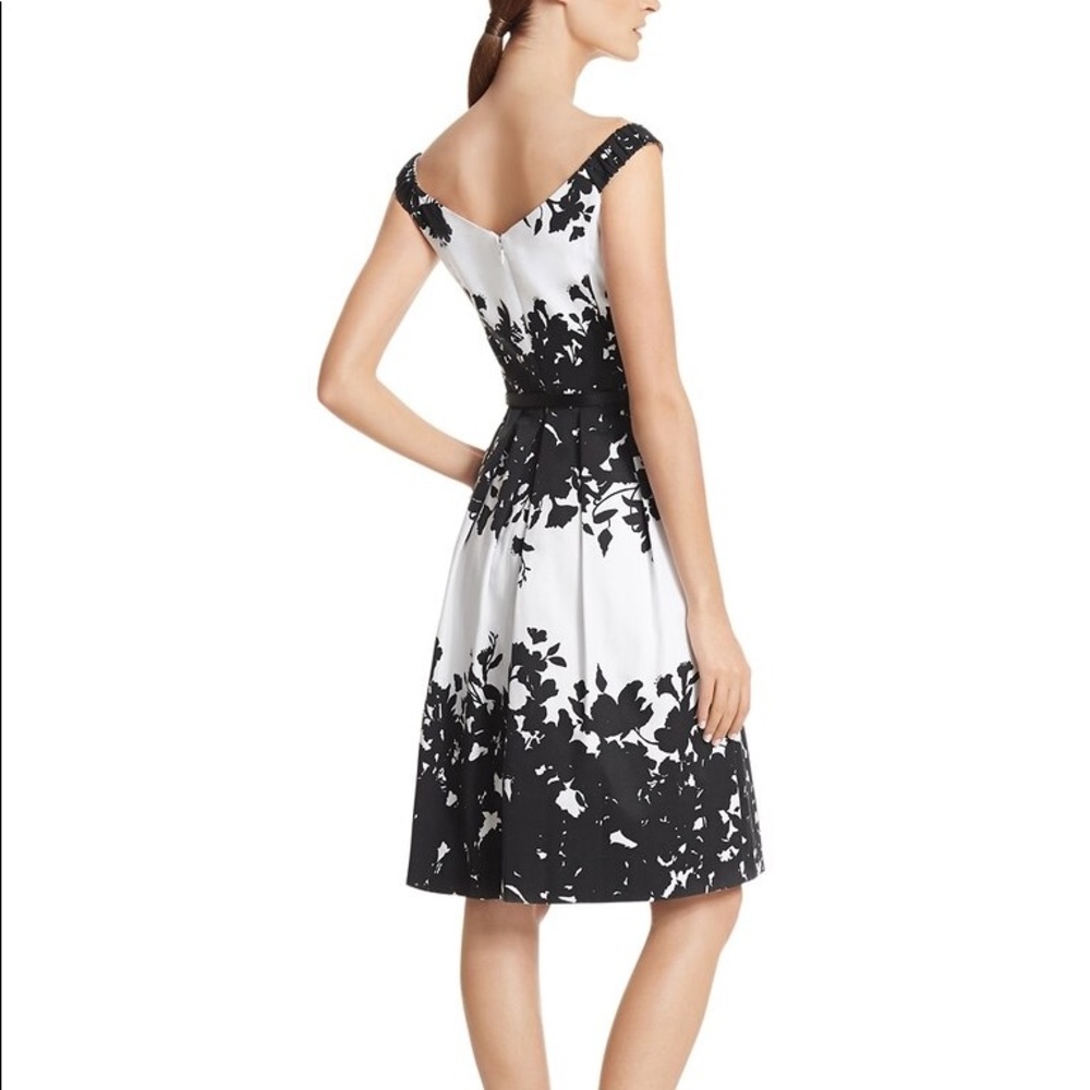 WHBM Floral Fit and Flare Dress - Picture 2 of 6